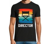 Camiseta Hombre Manga Corta retro vintage clasico director laTostadora