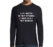 Camiseta Hombre Manga Larga todo laTostadora