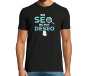 Camiseta Hombre Manga Corta sin SEO no hay DESEO laTostadora