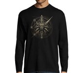 Camiseta Hombre Manga Larga Hombre, manga larga, negra laTostadora