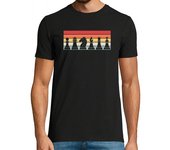 Camiseta Hombre Manga Corta Chess Chess Pieces Retro laTostadora