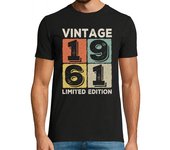 Camiseta Hombre Manga Corta edición limitada vintage 1961 laTostadora