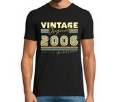 Camiseta Hombre Manga Corta Regalo de cumpleaños número 18 vintage laTostadora