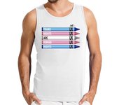 Camiseta Hombre Sin Mangas trans rights laTostadora