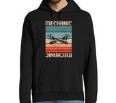 Sudadera Con Capucha Para Hombre retro vintage clasico mecanico laTostadora