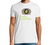 Camiseta Hombre Manga Corta Camiseta Huertos Compartidos manga corta laTostadora