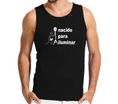 Camiseta Hombre Sin Mangas THMI004_NACIDO_ILUMINAR laTostadora