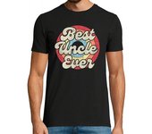 Camiseta Hombre Manga Corta mejor regalo de tío padrino retro laTostadora