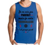 Camiseta Hombre Sin Mangas no es perfecto, pero es un jugador de f laTostadora