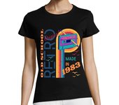 Camiseta Mujer Manga Corta Cassette vintage de la vieja escuela de laTostadora