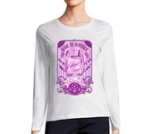 Camiseta Mujer Manga Larga Camiseta manga larga Que si quiere bolsa laTostadora
