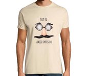 Camiseta Hombre Manga Corta Amigo invisible laTostadora