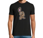 Camiseta Hombre Manga Corta ram conejo laTostadora