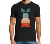 Camiseta Hombre Manga Corta conejito vintage conejo retro laTostadora
