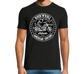 Camiseta Hombre Manga Corta Bikers Moteros Retro Motorcycles Rockers Rock N Roll Rockabilly laTostadora