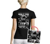 Camiseta Mujer Manga Corta camiseta only you foto personalizable laTostadora
