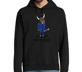 Sudadera Con Capucha Para Hombre Toro Mecánico laTostadora