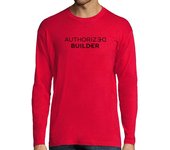 Camiseta Hombre Manga Larga Hombre, manga larga, rojo laTostadora