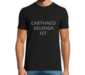 Camiseta Hombre Manga Corta carthago delenda est laTostadora