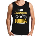 Camiseta Hombre Sin Mangas Este Súper Conductor Se Jubila laTostadora