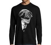 Camiseta Hombre Manga Larga Tommy Shelby - Peaky Blinders laTostadora