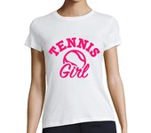 Camiseta Mujer Manga Corta tenis de niña laTostadora