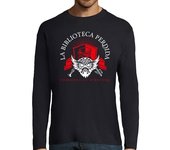 Camiseta Hombre Manga Larga Camiseta LBP - Hombre, manga larga, azul laTostadora