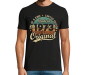 Camiseta Hombre Manga Corta regalo de cumpleaños retro vintage 1973 laTostadora