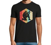 Camiseta Hombre Manga Corta Vintage Retro Paintball Gift For Men laTostadora