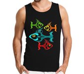 Camiseta Hombre Sin Mangas Pescardos de Adiswebs laTostadora