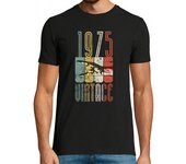 Camiseta Hombre Manga Corta 1975 Vintage laTostadora