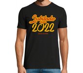 Camiseta Hombre Manga Corta Jubilado Desde 2022 laTostadora