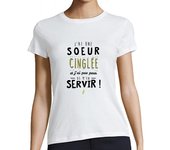 Camiseta Mujer Manga Corta hermana loca laTostadora