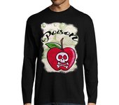 Camiseta Hombre Manga Larga POison- Hombre, manga larga, negra laTostadora