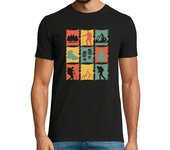 Camiseta Hombre Manga Corta Hiking Hiking Stuff Retro laTostadora