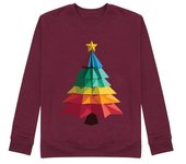 Sudadera Sin Capucha Unisex árbol navidad - feliz navidad laTostadora