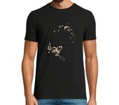 Camiseta Hombre Manga Corta Astronauta - hombre laTostadora