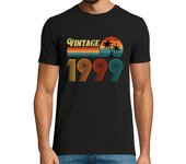Camiseta Hombre Manga Corta regalo de cumpleaños 25 años vintage de laTostadora