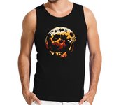 Camiseta Hombre Sin Mangas Moon laTostadora