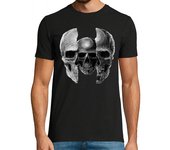 Camiseta Hombre Manga Corta Skull pencil laTostadora