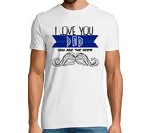 Camiseta Hombre Manga Corta te quiero, papá laTostadora