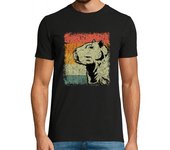 Camiseta Hombre Manga Corta Vintage Capybara Animal Gift laTostadora