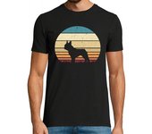 Camiseta Hombre Manga Corta Bulldog francés laTostadora