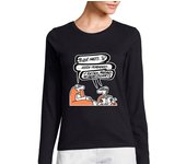 Camiseta Mujer Manga Larga Mariano, no hagas locuras laTostadora