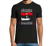 Camiseta Hombre Manga Corta domingo pescador laTostadora
