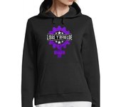 Sudadera Con Capucha Para Mujer Libre y Rebelde laTostadora