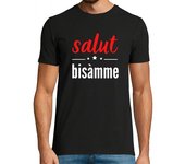 Camiseta Hombre Manga Corta hola bisàmme alsacia hola laTostadora