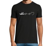 Camiseta Hombre Manga Corta kayak hombre vencer humor canoa laTostadora