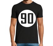 Camiseta Hombre Manga Corta Camiseta 90 laTostadora