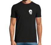 Camiseta Hombre Manga Corta Camiseta Calavera laTostadora